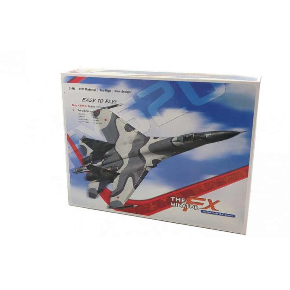 Радиоуправляемый самолет SU-35 (EPP) 2.4G FX620-YELLOW