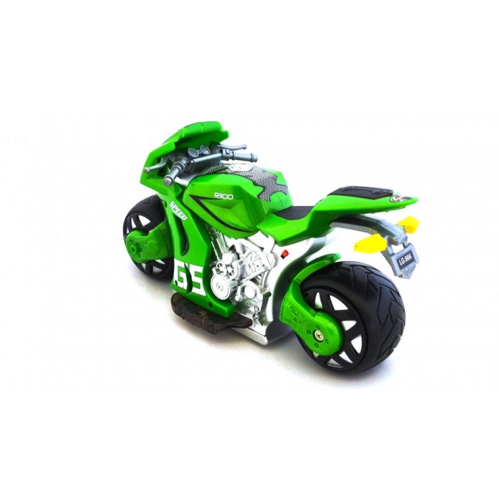 Радиоуправляемый Мотоцикл ZHIYANG TOYS A8-GREEN