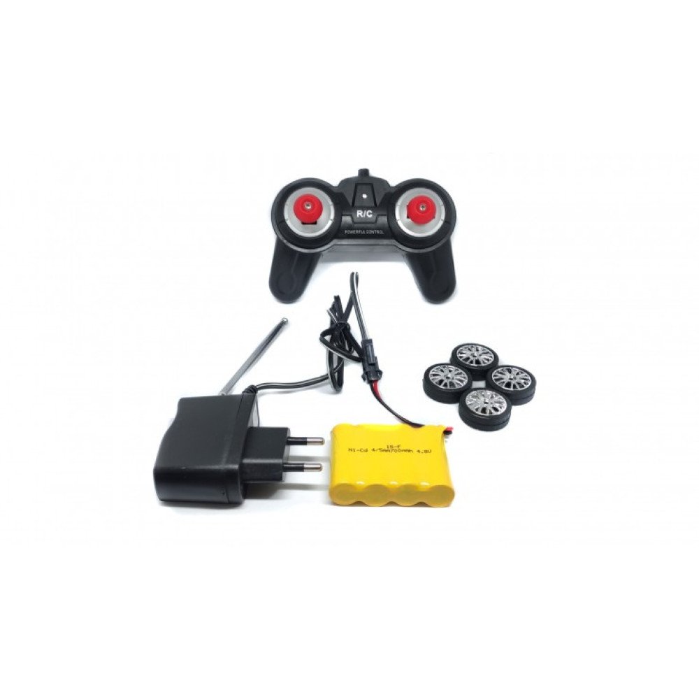 Машинка на дрифте Bugatti Veyron на пульте управления (Полный привод, 17см, 2 комплекта колес)