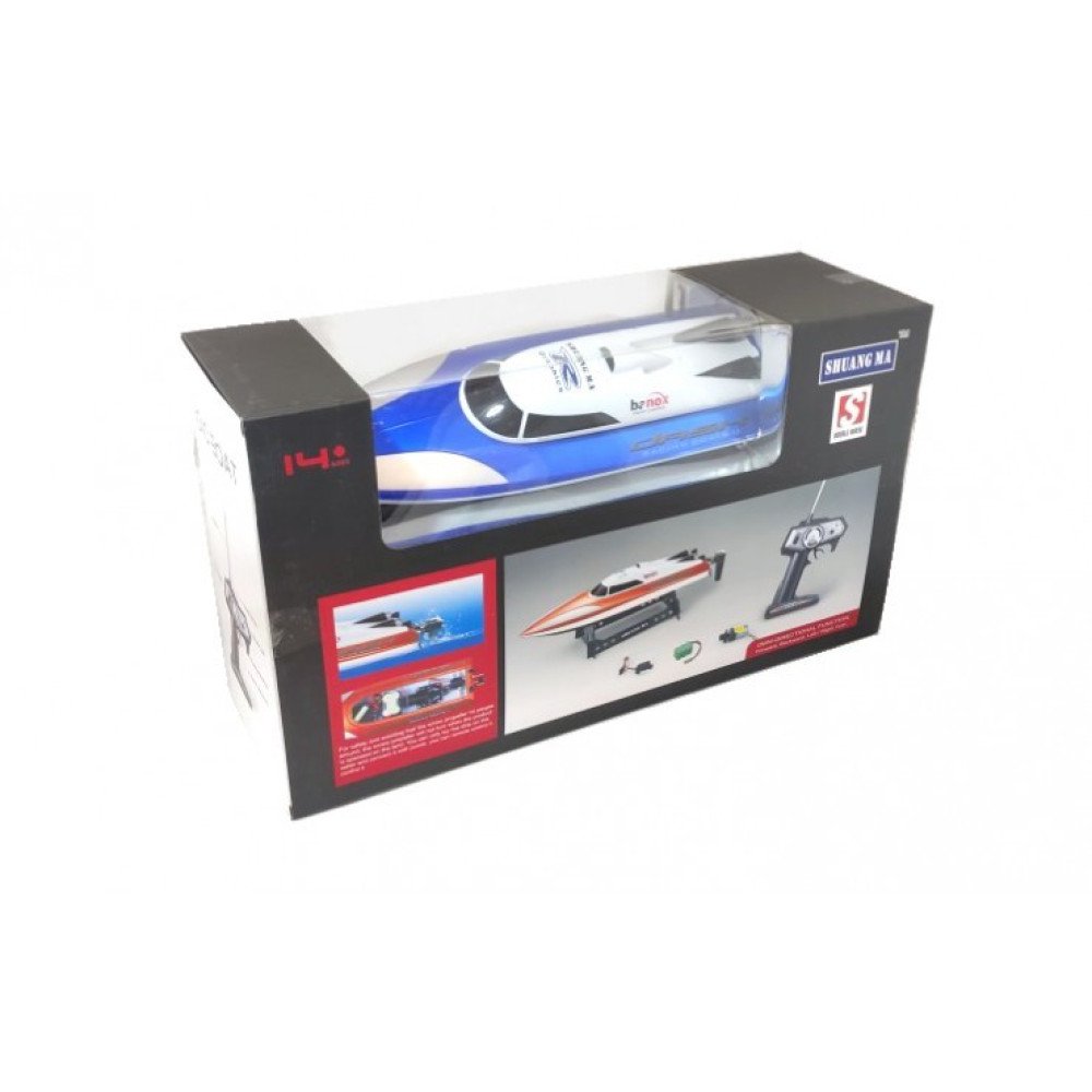 Катер на радиоуправлении K-Marine 2 (46 см, 15-20 км/ч) 7010-BLUE