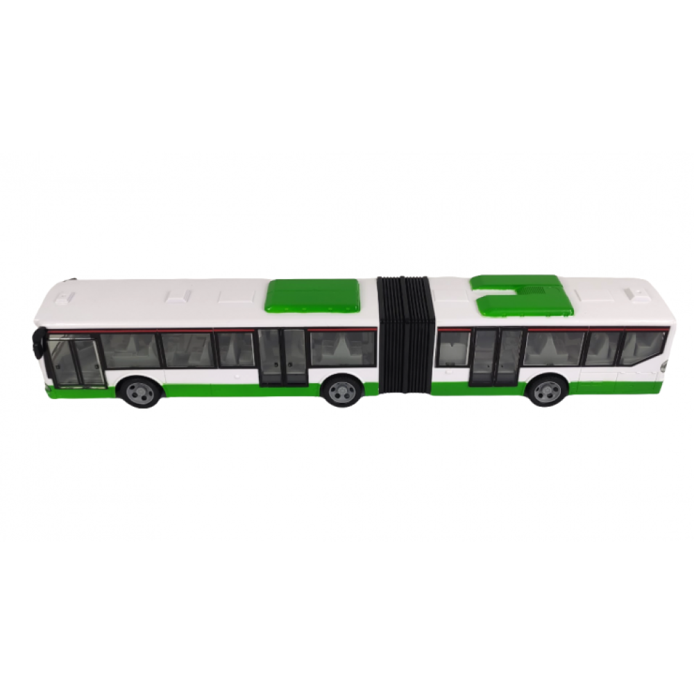 Радиоуправляемый пассажирский автобус-гармошка 666-676A-GREEN