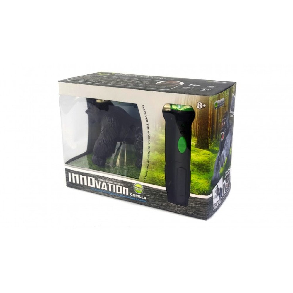 Робот горилла на пульте управления (Звук, светятся глаза) ZF9983-BLACK