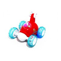 Машинка перевертыш на пульте управления (со светом и звуком)