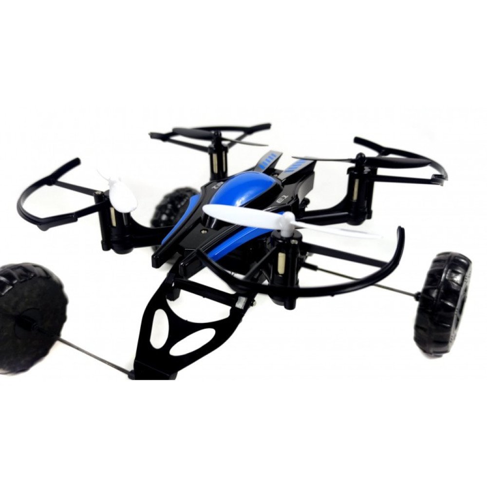 Радиоуправляемый квадрокоптер JXD 503 3 в 1 (Плавает, летает, ездит) JXD JXD-503-Blue