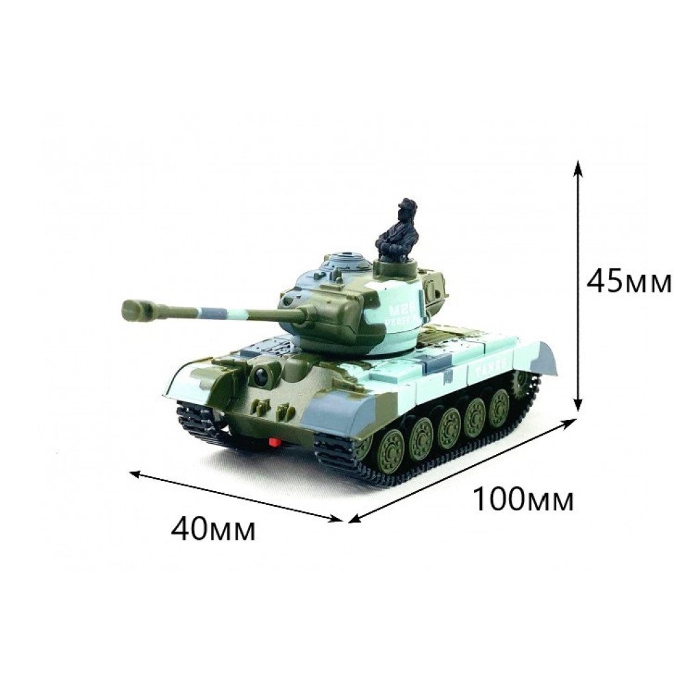 Радиоуправляемый Микро Танк 1:77 Meixin 2232-1