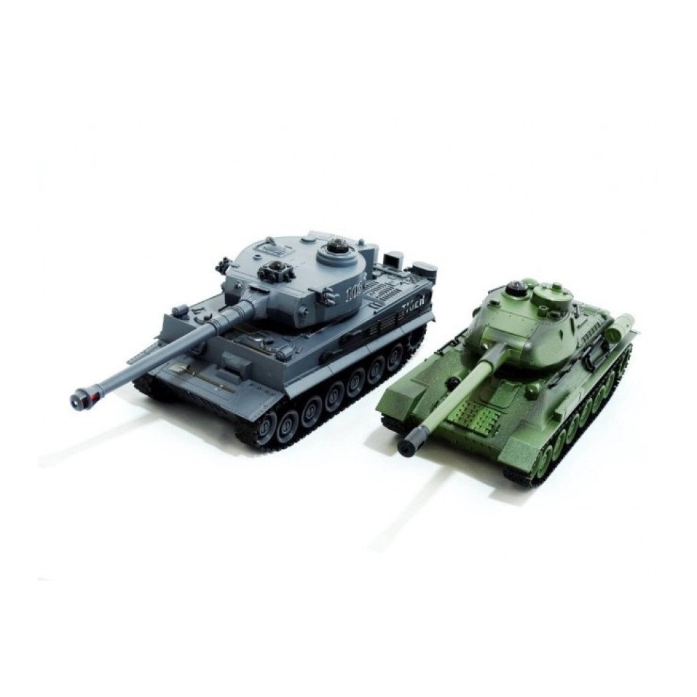 Радиоуправляемый танковый бой ZEGAN (2 танка, 2.4G, 1:28) ZG-824