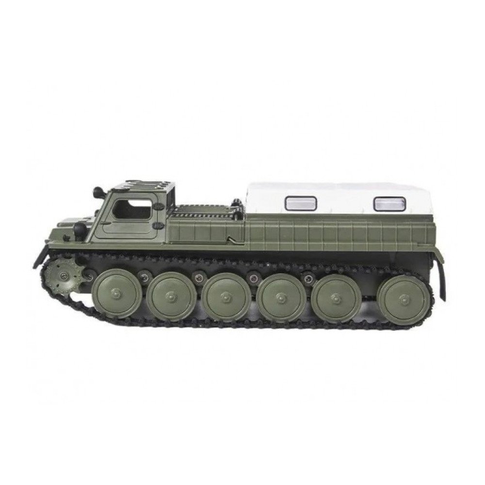 Радиоуправляемый гусеничный вездеход E-1 (ГАЗ-71), 2.4G масштаб 1:16 WPLE-1