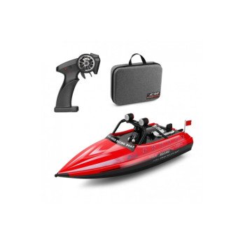 Скоростной катер на радиоуправлении WL917-RED (2.4G, до 16 км/ч, 26 см)