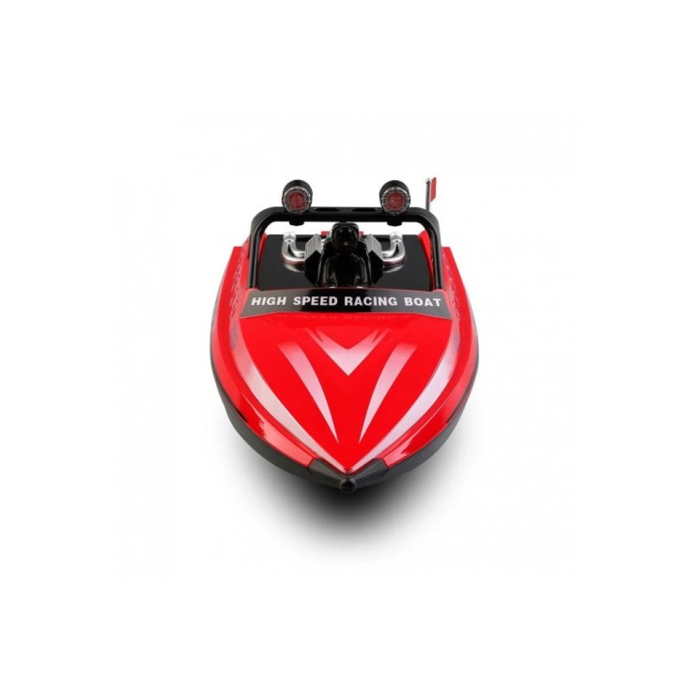 Скоростной катер на радиоуправлении WL917-RED (2.4G, до 16 км/ч, 26 см)