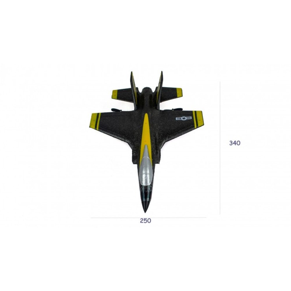 Радиоуправляемый самолет F35 Fighter 2.4G FX635-BLACK