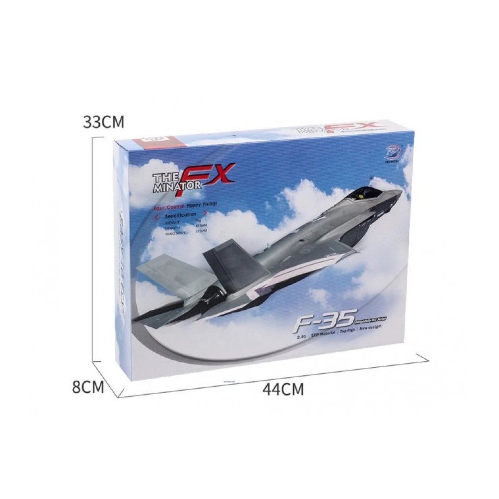 Радиоуправляемый самолет F35 (EPP) 2.4G FX935-GREY