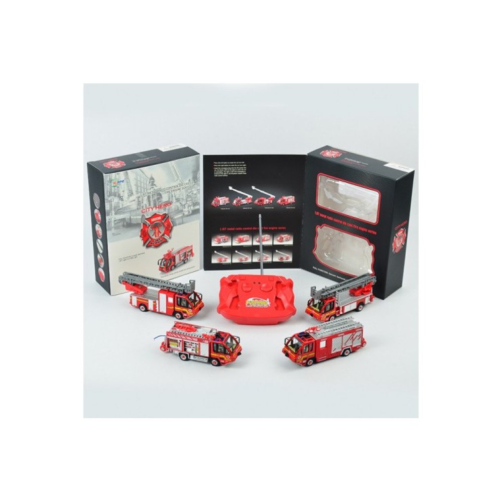 Радиоуправляемая пожарная машина City Hero 1:87
