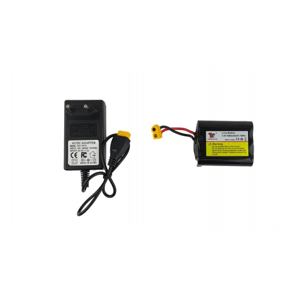 ​Радиоуправляемый катер для прикормки HJ807-RED