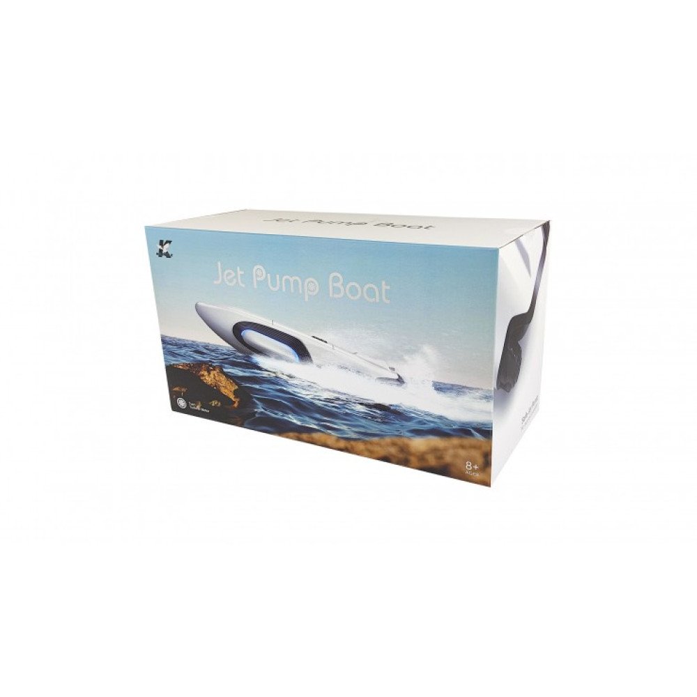 Радиоуправляемый катер S2 Jet Boat (25 км/ч, 2.4G, 35 см), S2-WHITE