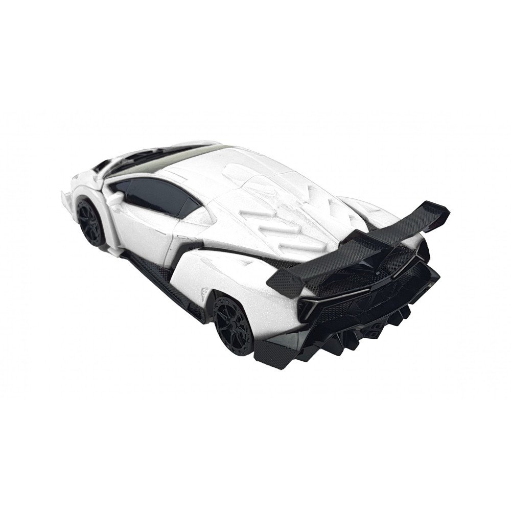 Радиоуправляемый трансформер MZ Lamborghini Veneno 1:24 Meizhi MZ-2828X-SILVER