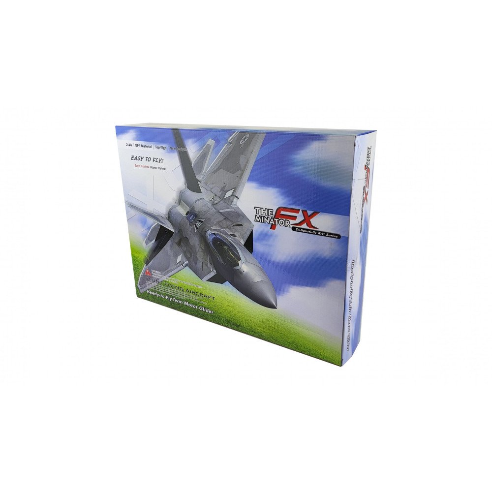 Радиоуправляемый самолет F22 Fighter (EPP) 2.4G FX822