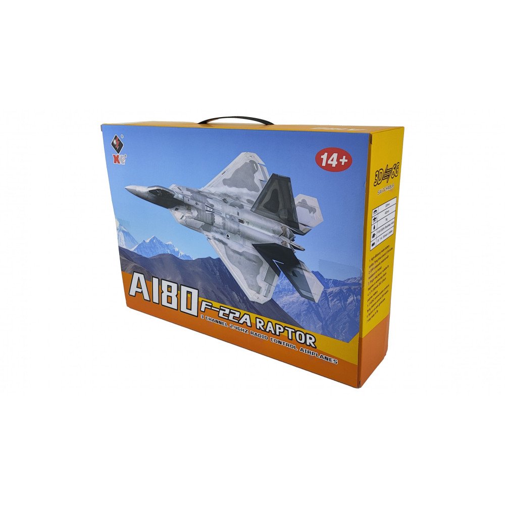 Радиоуправляемый самолет IMITATE F22A RAPTOR RTF 2.4G XK Innovation A180-F22