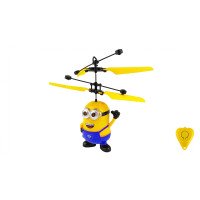 Летающий синий миньон *Дэйв* со светящимися глазами CS Toys