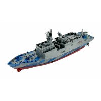 Радиоуправляемый катер фрегат Create Toys 3318-BLUE