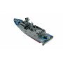 Радиоуправляемый катер фрегат Create Toys 3318-BLUE