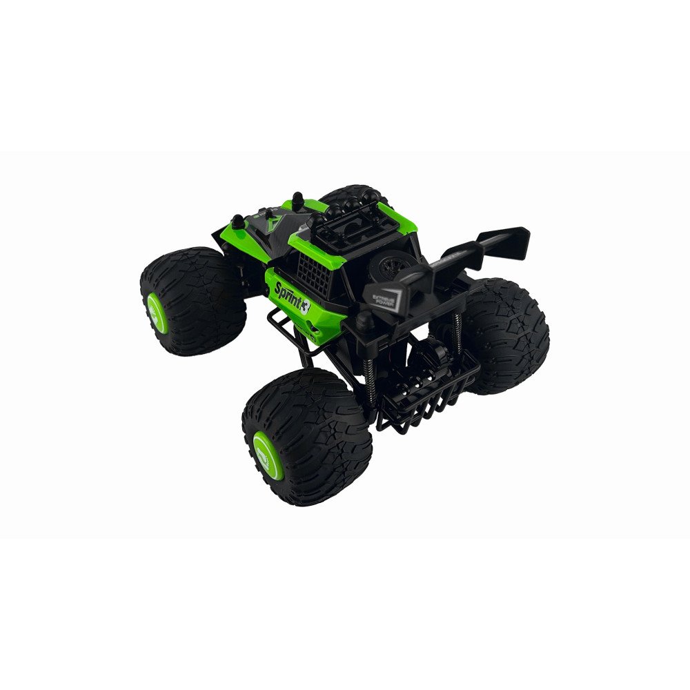 Радиоуправляемая Трагги / машинка на пульте управления CraZon Ghost / Sprint 2WD 1:28 (Сменные Колеса и Корпус) CR-172802-GREEN