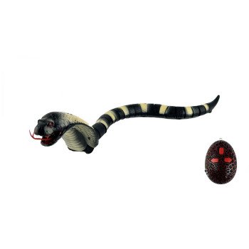 Радиоуправляемый робот ZF Змея-кобра черная с белым - ZF-8808A