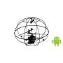 Летающий шар вертолет НЛО Robotic UFO (Управление с телефона Android, камера) 777-289A