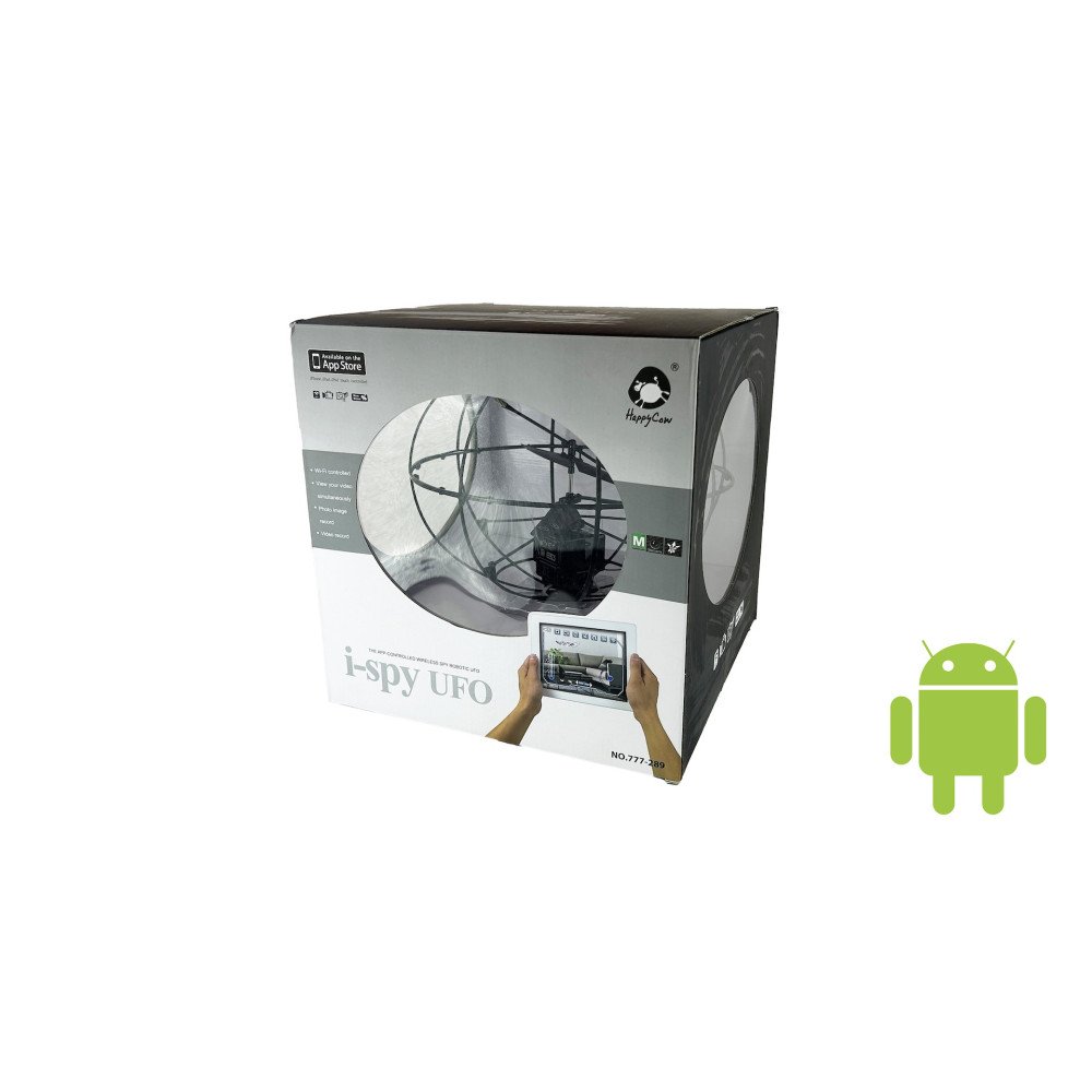 Летающий шар вертолет НЛО Robotic UFO (Управление с телефона Android, камера) 777-289A