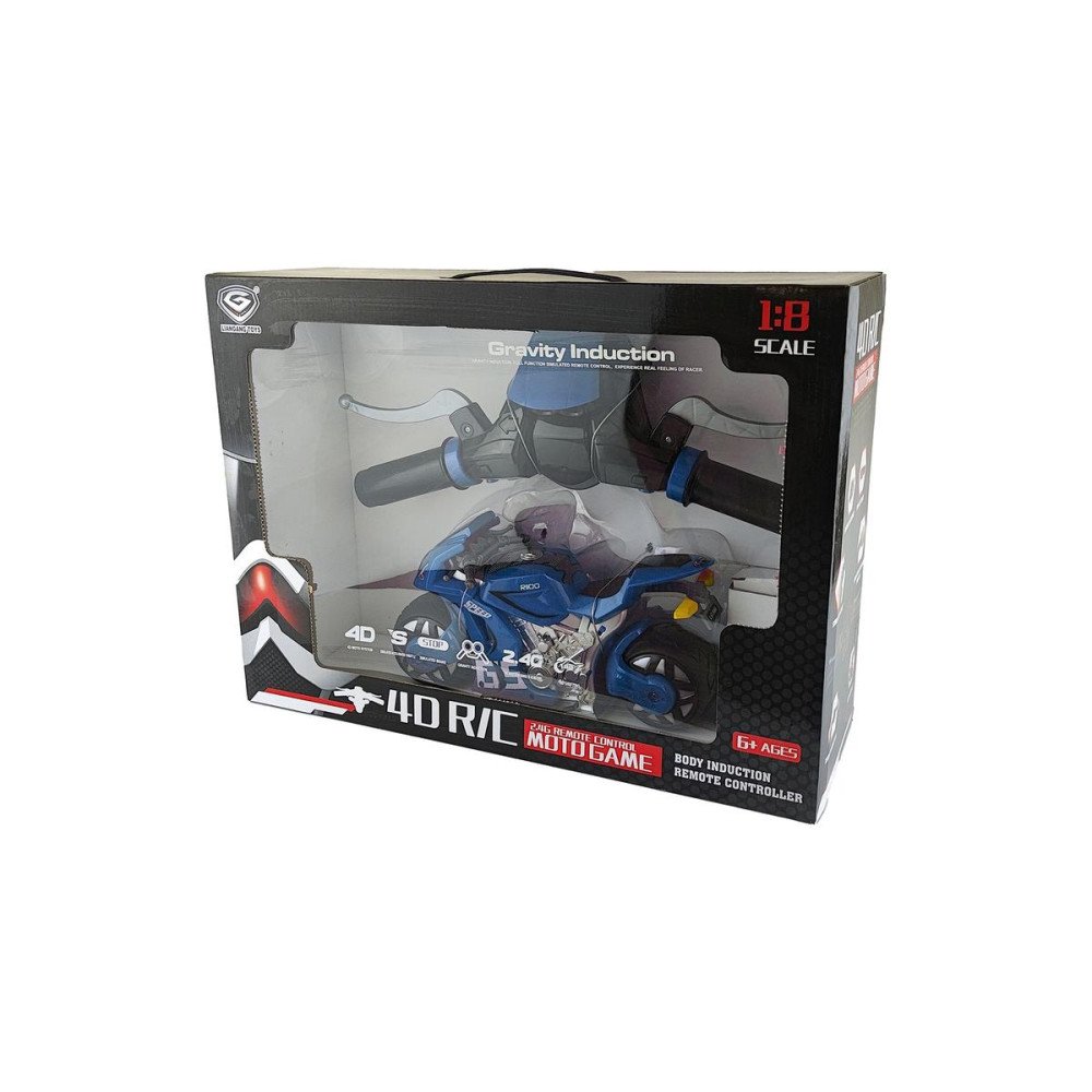 Радиоуправляемый Мотоцикл ZHIYANG TOYS A9-BLUE