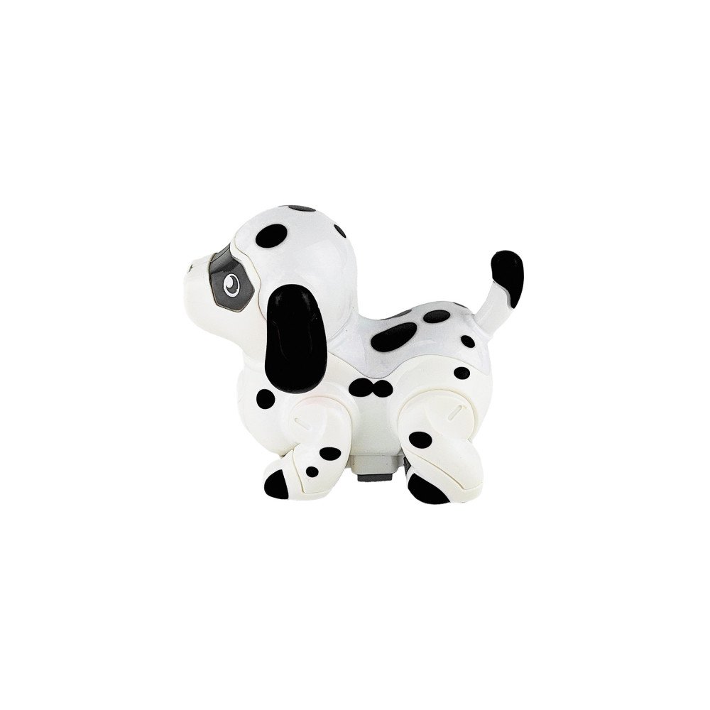 Интерактивная собака Lucky на пульте управления 777-614-BLACK (Свет, звук, движется по линии)