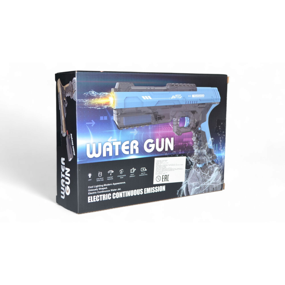 Водный пистолет SF66-35-BLUE на аккумуляторе