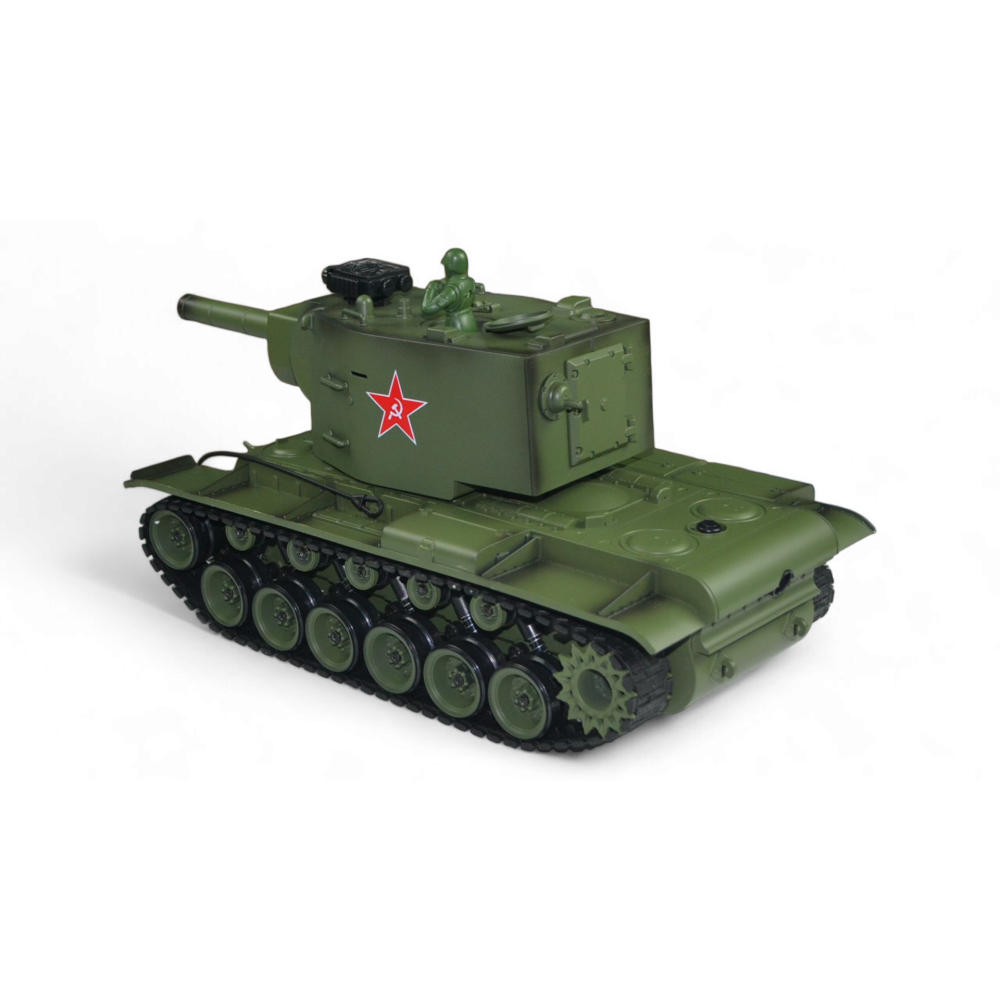 Радиоуправляемый танк (Стреляет орбизами и пульками, есть дым)