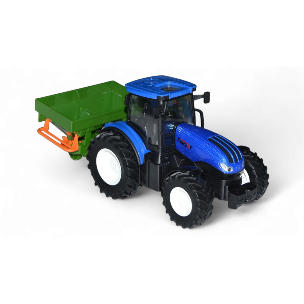 Радиоуправляемый фермерский трактор с сеялкой, 2.4G 6CH масштаб 1:24