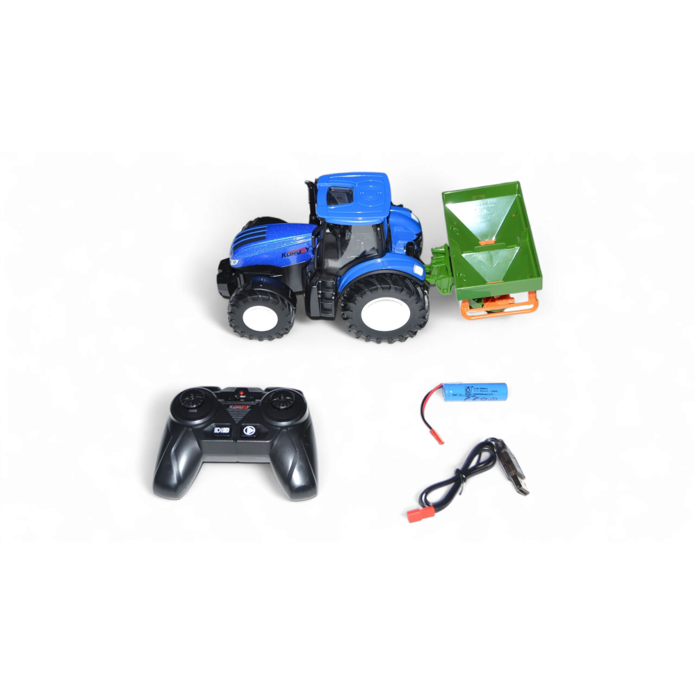 Радиоуправляемый фермерский трактор с сеялкой, 2.4G 6CH масштаб 1:24