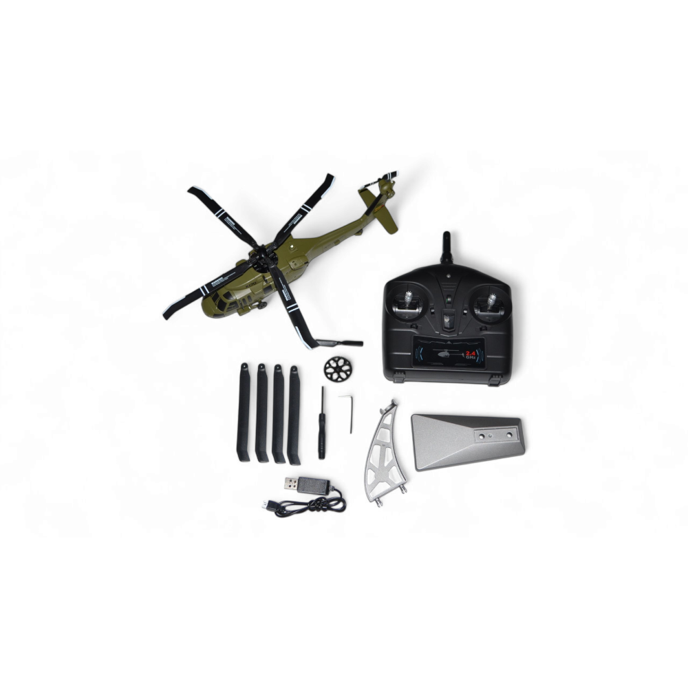 Радиоуправляемый военный вертолет UH-60L 2.4G