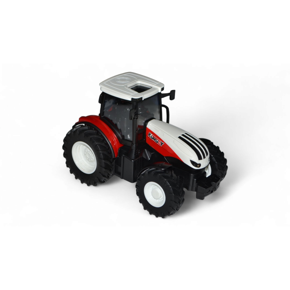 Радиоуправляемый фермерский трактор, широкие колеса 2.4G 6CH масштаб 1:24
