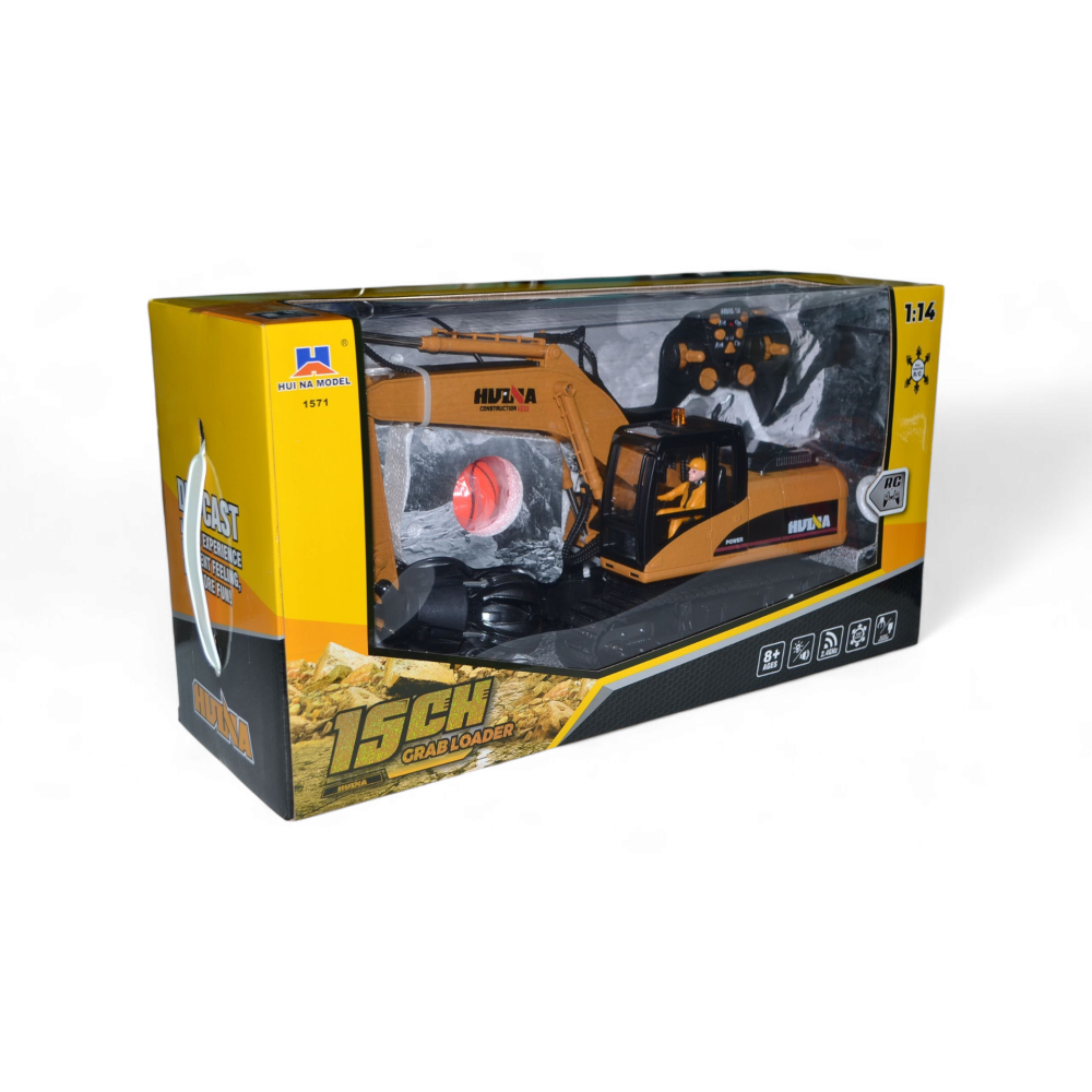 Радиоуправляемый кран 2 в 1 масштаб 1:14 2.4G