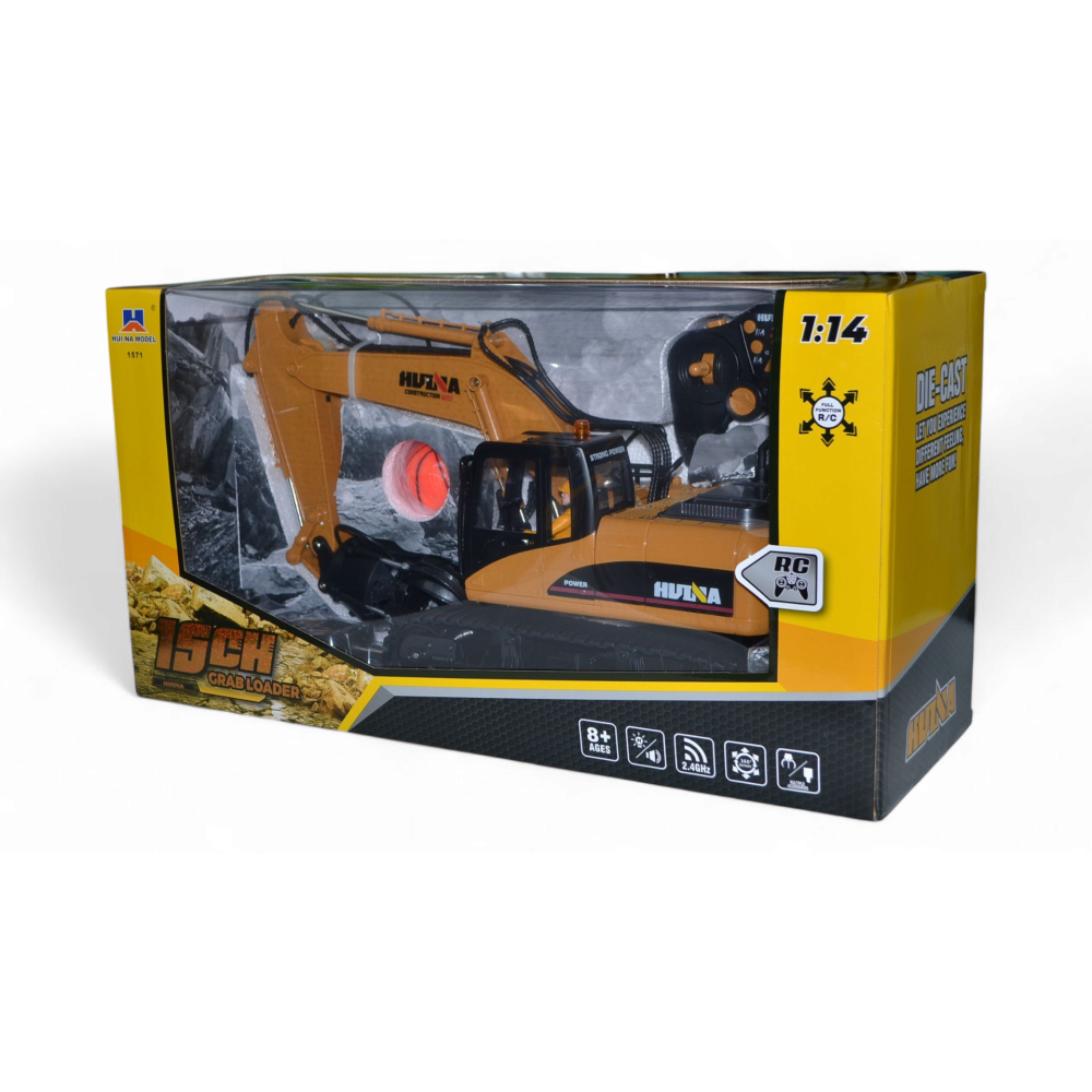 Радиоуправляемый кран 2 в 1 масштаб 1:14 2.4G