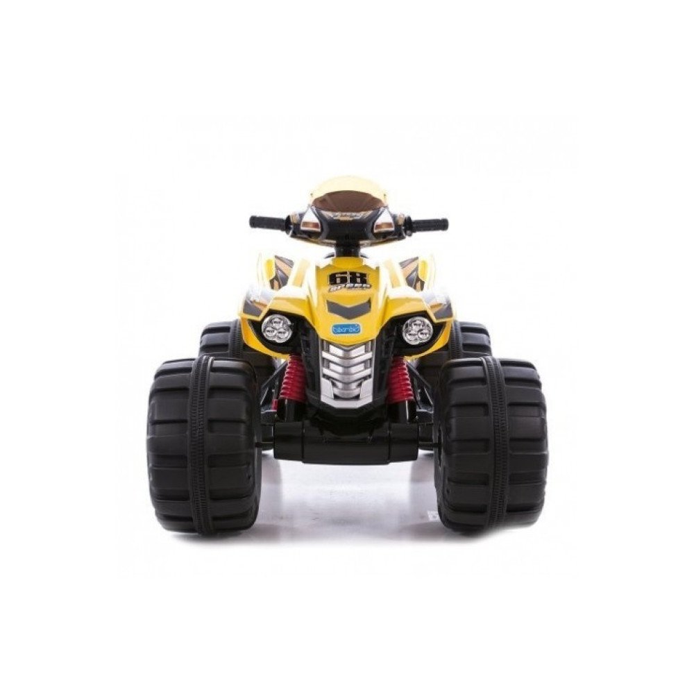 Детский электромобиль квадроцикл на аккумуляторе 12V цвет желтый