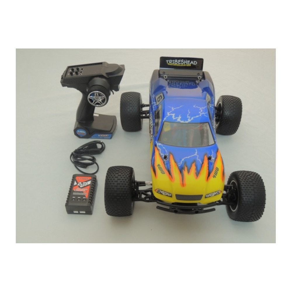 Радиоуправляемый внедорожник HSP Truggy Tribeshead 4WD 1:10 94124NTOP-12418