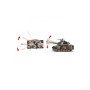 Радиоуправляемый танковый бой Household YH4101C-5VS-7