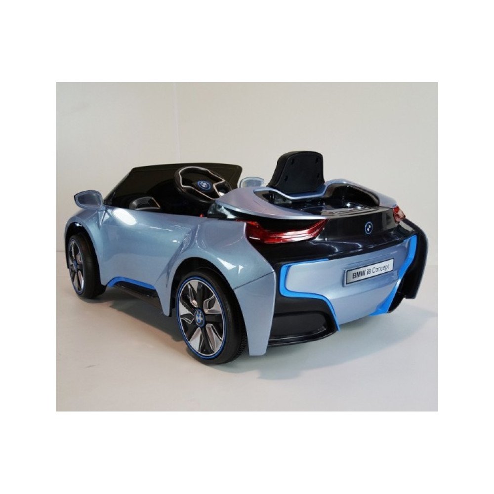 Радиоуправляемый детский электромобиль BMW i8 Concept 12V цвет черный