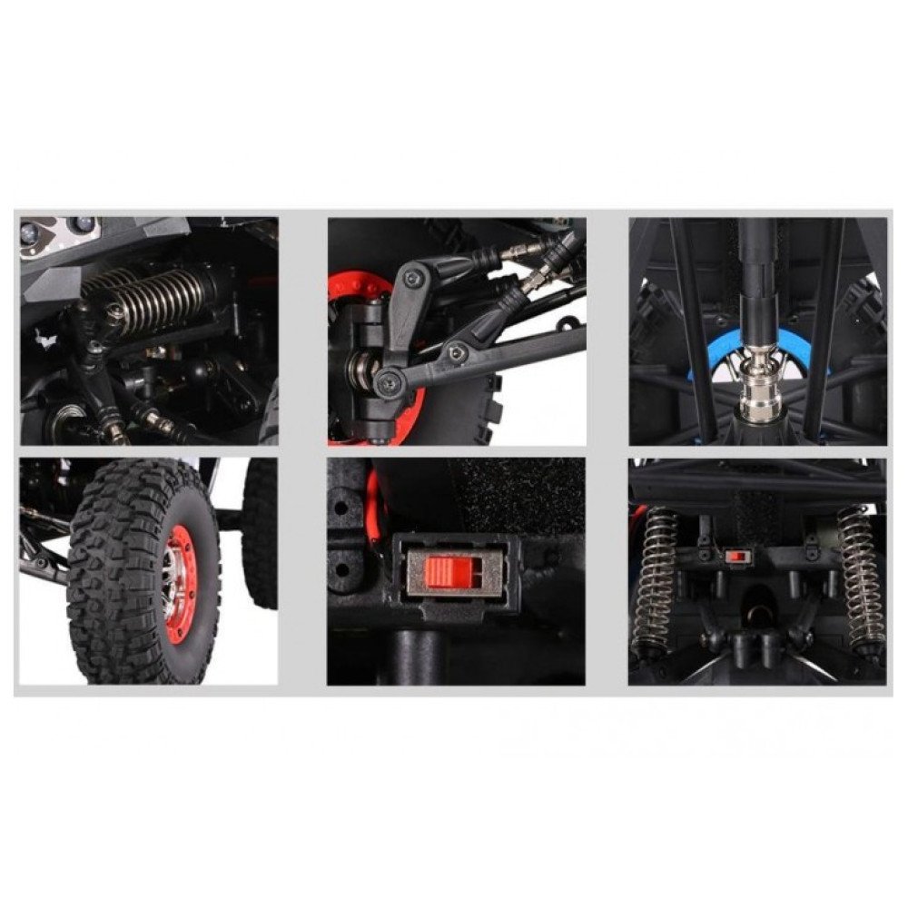 Радиоуправляемый краулер WL Toys 4WD RTR масштаб 1:10 2.4G
