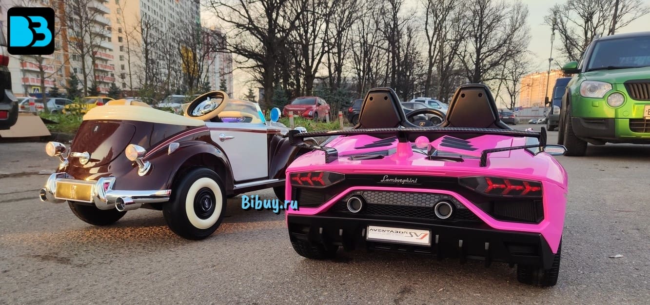 Электромобиль Lamborghini Aventador SVJ (A111MP)