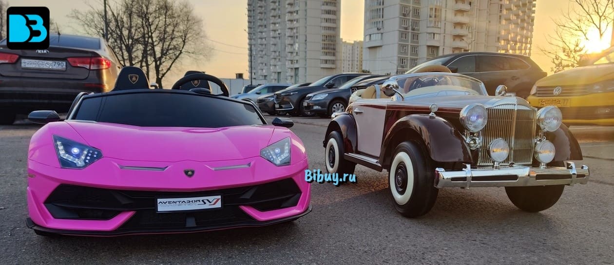 Электромобиль Lamborghini Aventador SVJ (A111MP)