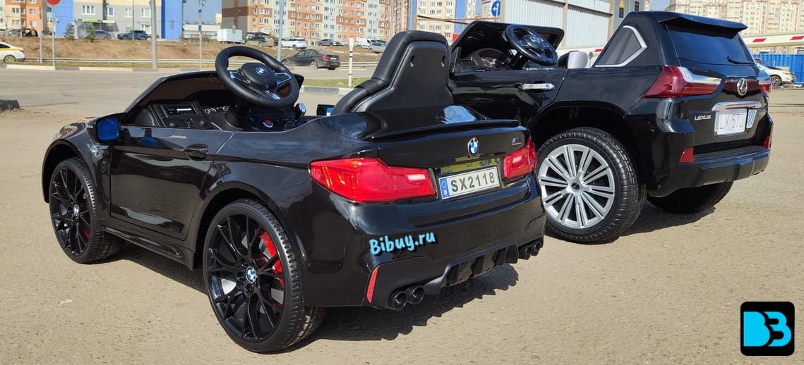 Детский электромобиль BMW M5 Competition (A555MP) и Лексус LX570