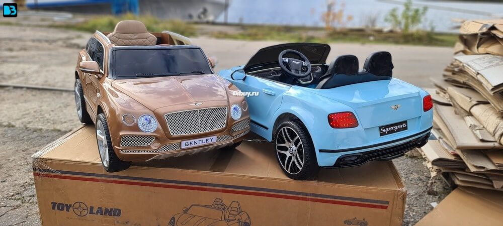 Детский электромобиль Bentley Continental