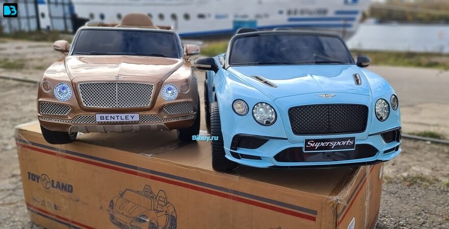 Детский электромобиль Bentley Continental