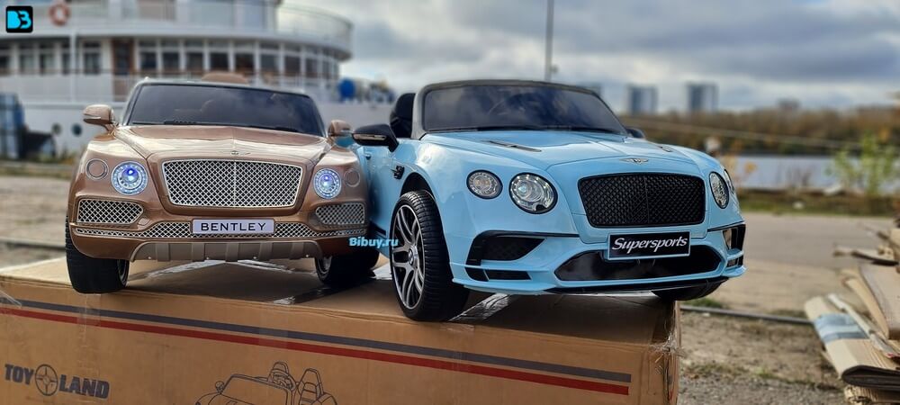 Детский электромобиль Bentley Continental