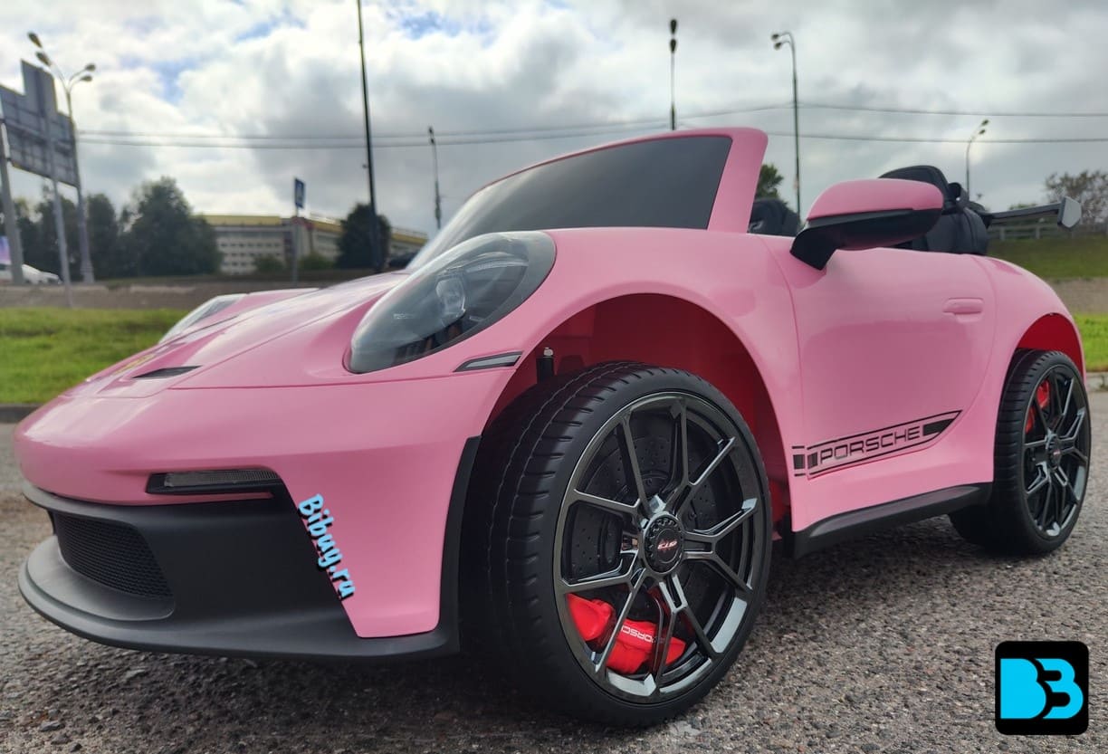 Электромобиль Porsche 911 GT3 (Y911YY) розовый